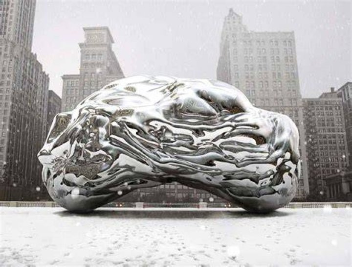 Frigid Chicago Bean Shrivels Up From BelowZero Temperatures