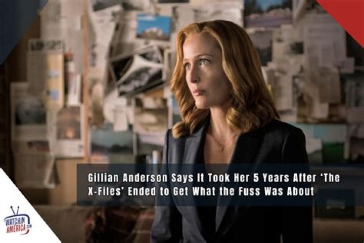 Gillian Anderson says it took years to find her voice in relationships