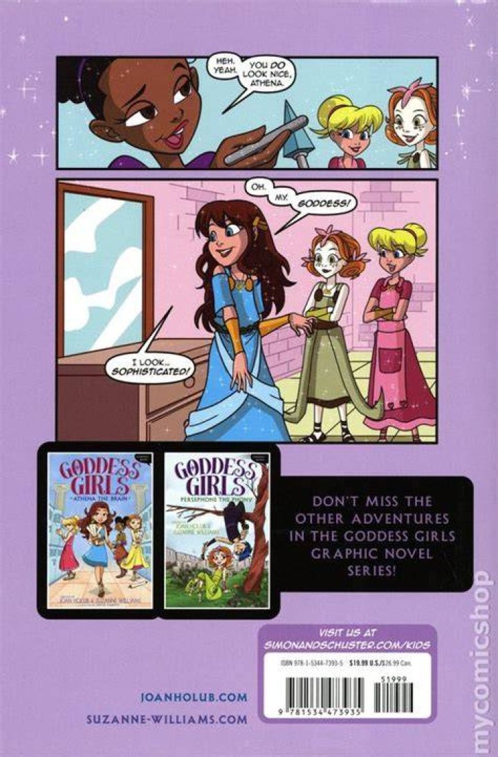 Goddess Girls HC (2022 Aladdin Books) comic books