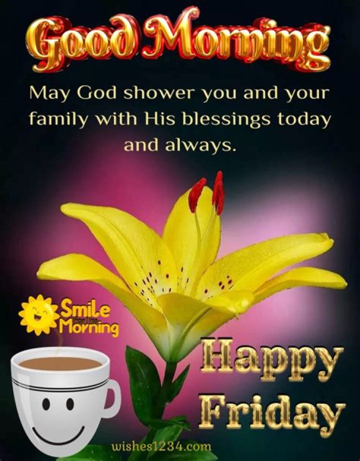 Good Morning, Friday Blessings Pictures, Photos, and Images for