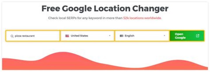Google SERP Location Changer Tool