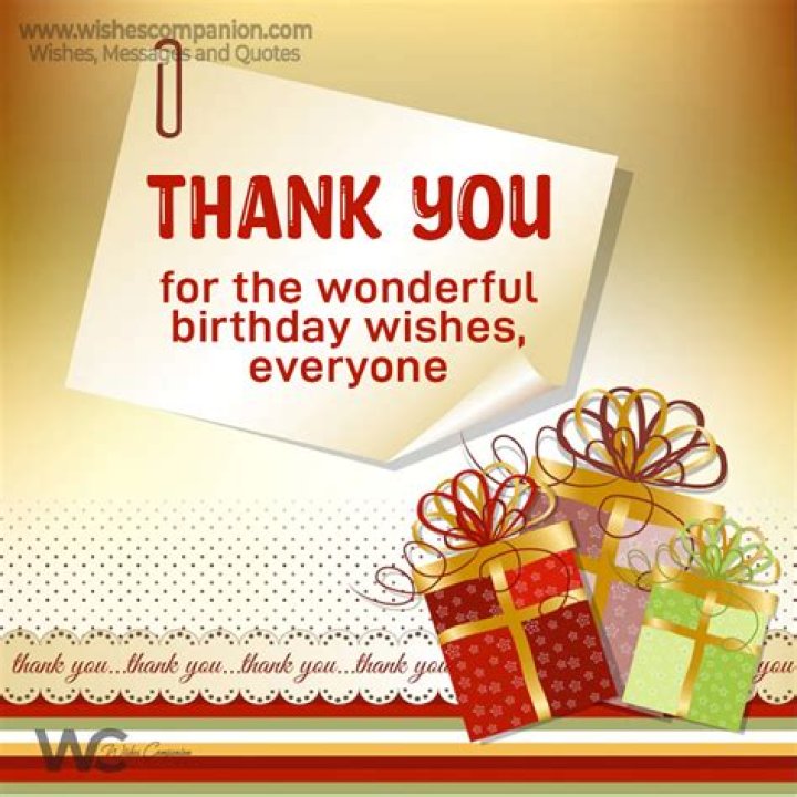 Gratitude Blooms: Thank You Everyone For The Birthday Greetings