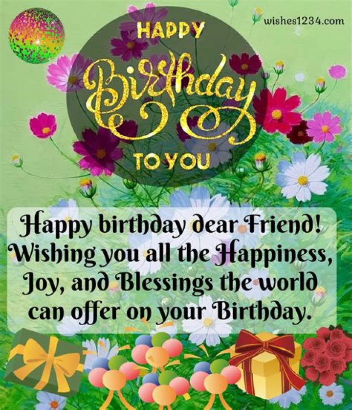 Happy Birthday Friend How To Plan & Celebrate &raquo; FloraQueen EN