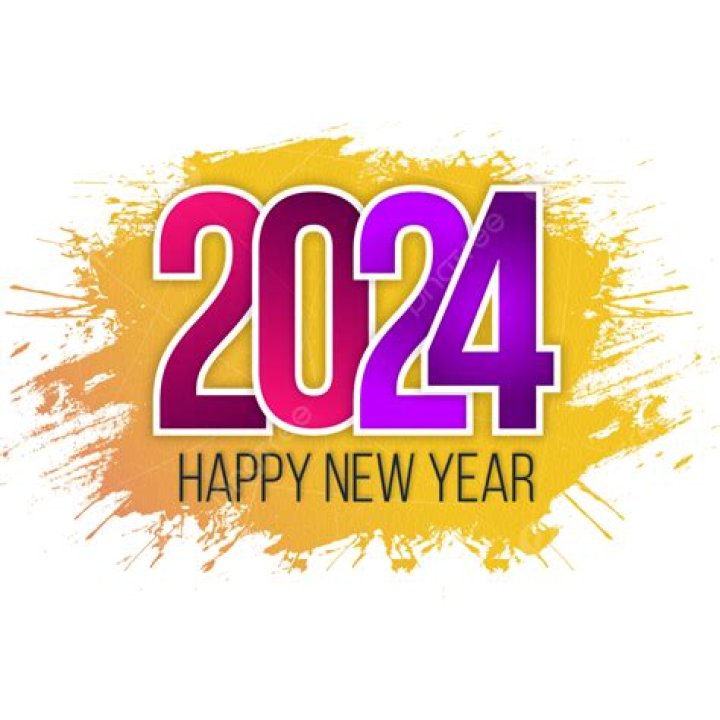 Happy New Year 2024, Happy New Year, New Year 2024, 2024 PNG