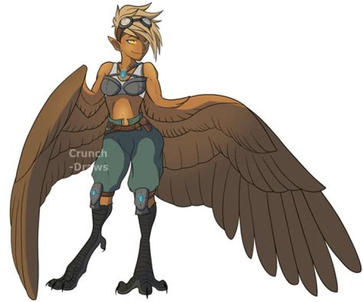 Harpy by on DeviantArt Character art