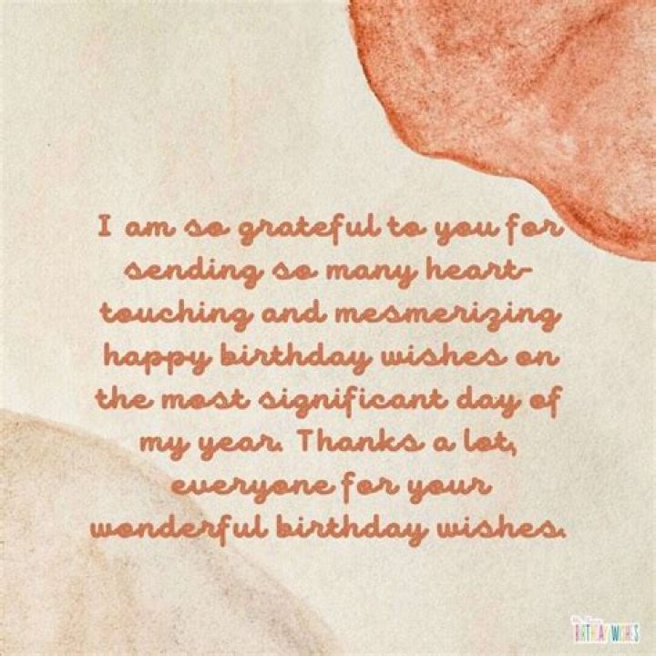 Heartfelt Gratitude: Crafting The Perfect Thank You Note For Birthday Wishes