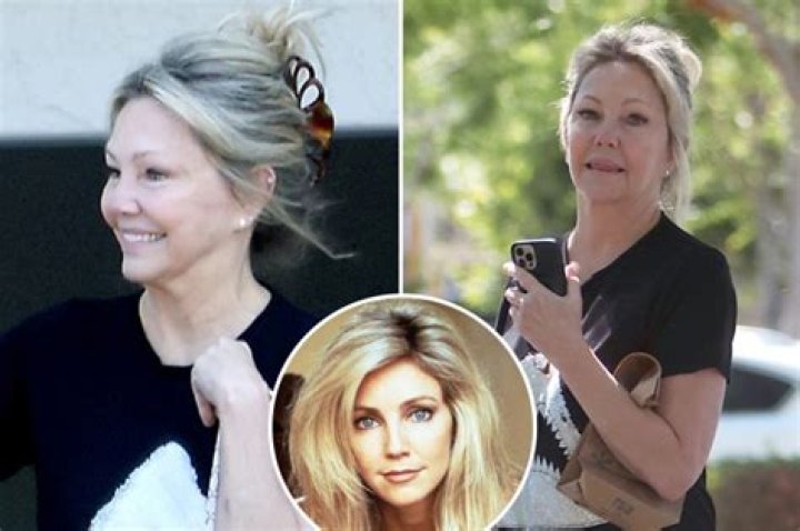 Heather Locklear is all smiles with fianc&eacute; Chris as they head to garden