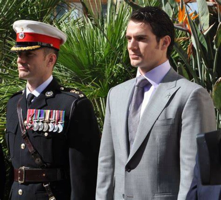 Henry Cavill News Exclusive Photos Royal Marines 350th Anniversary Service In Gibraltar