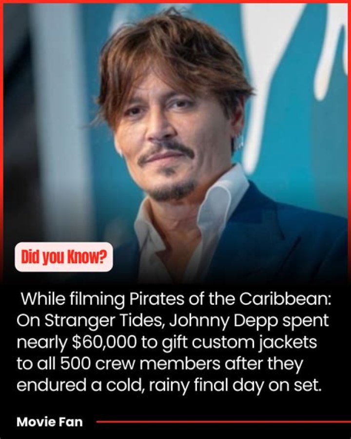 How Johnny Depp Spent the Settlement Payment from Amber Heard Parade