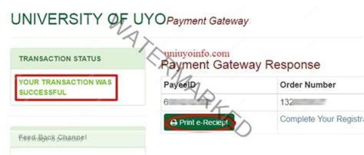 How to Pay Uniuyo Acceptance Fee Online Using Remita Platform