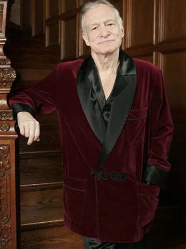 Hugh Hefner Inspired Red Velvet Robe Great for costume or house party