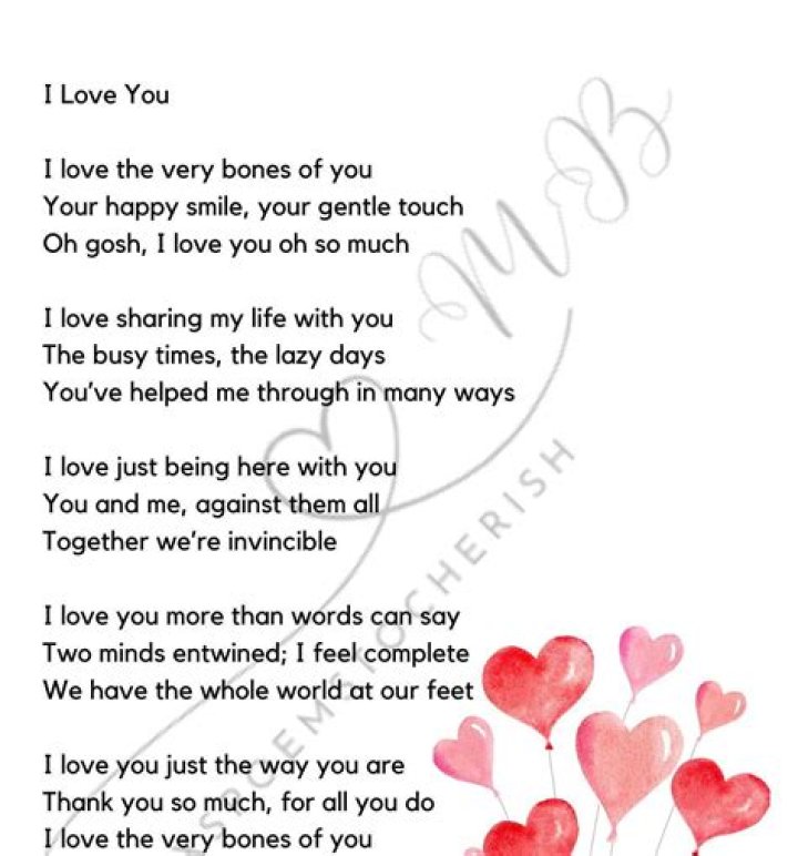 I Love You Poems Text And Image Poems QuoteReel