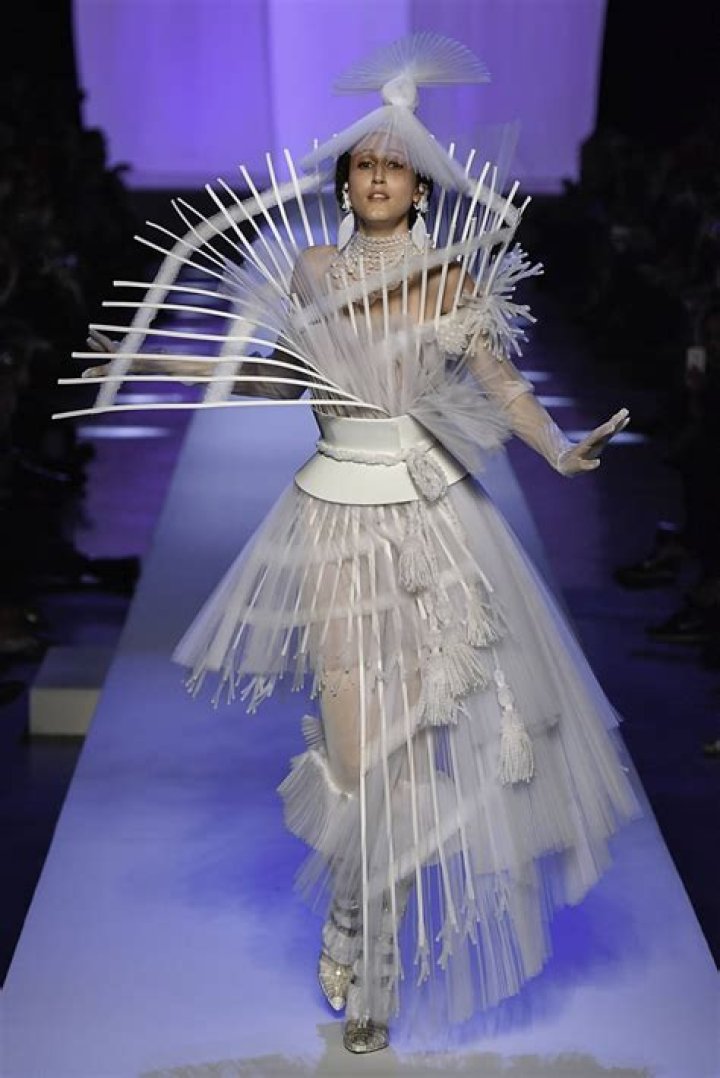 Intriguing Jean Paul Gaultier Dress Captivates Kim Kardashian | Leading Fashion Icon