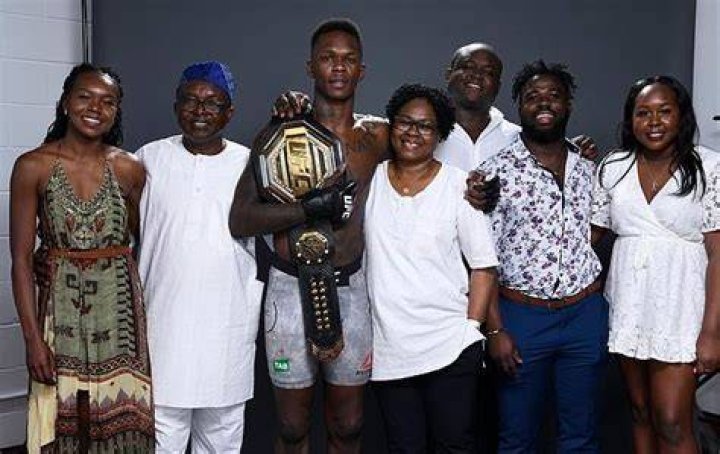 israel adesanya family "They were always there" Israel Adesanya on