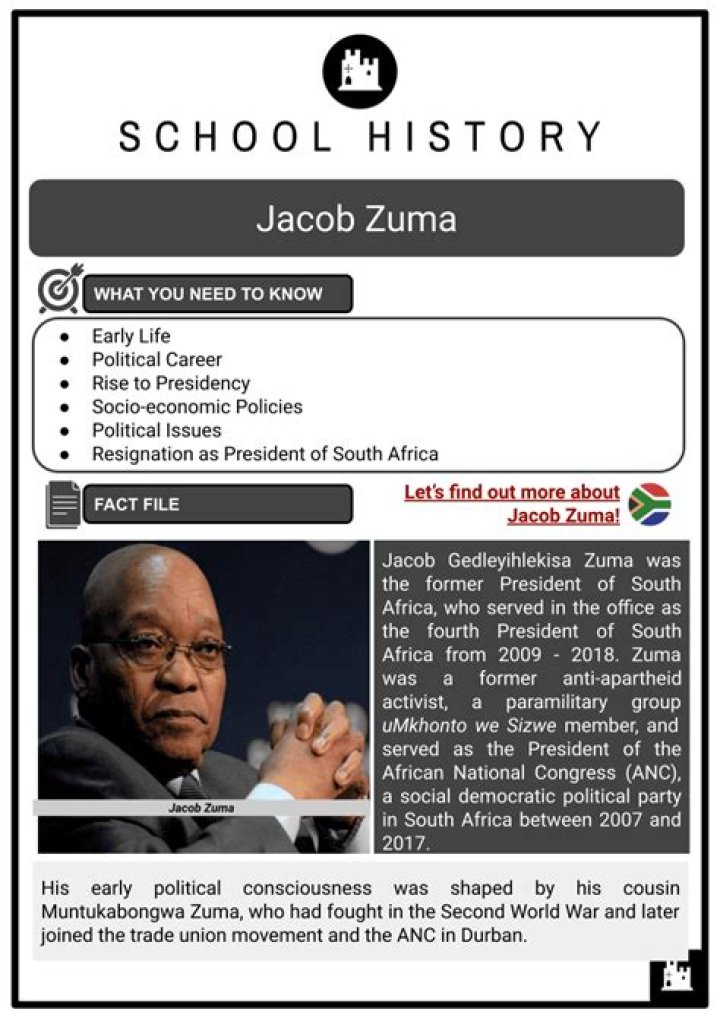 Jacob Zuma Biography Age, Education, Wives, Children, Net Worth