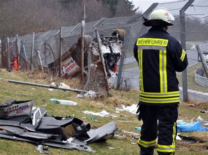 Jann Mardenborough crash video One fan killed and 'several injured' at