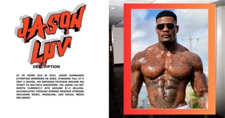 Jason Luv Bio, Wiki, Age, Height, Net Worth, Girlfriend