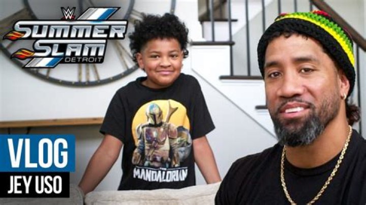 Jey Uso&rsquo;s son predicts Tribal Combat WWE SummerSlam 2023 Vlog YouTube