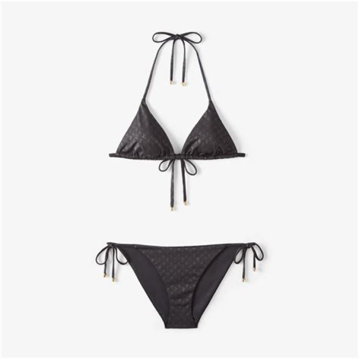 Jimmy Choo Aubrie Monogram Bikini Bottom Farfetch