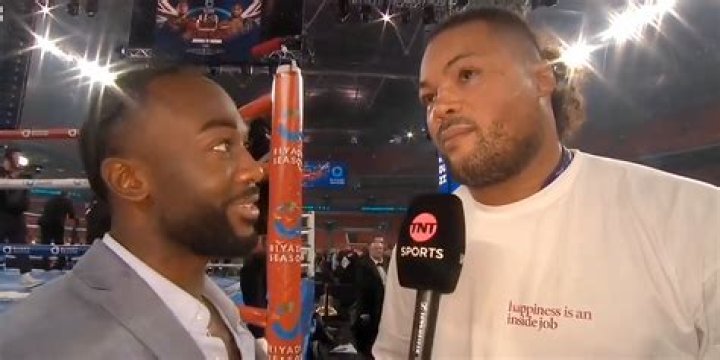 Joe Joyce's beautiful jetsetting girlfriend Nadine, who