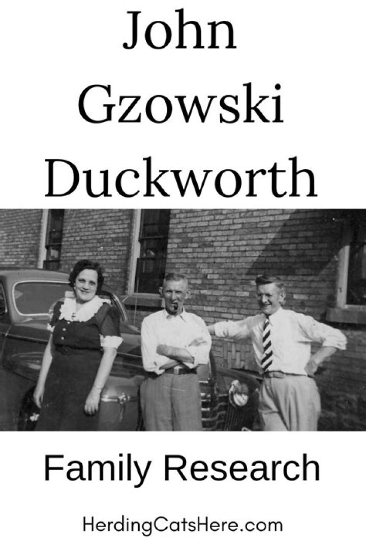 John Gzowski Duckworth was my husband&rsquo;s Great Grandfather on his mother