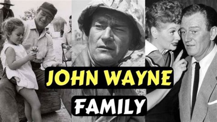 John Wayne children Who are the descendants of the legendary actor