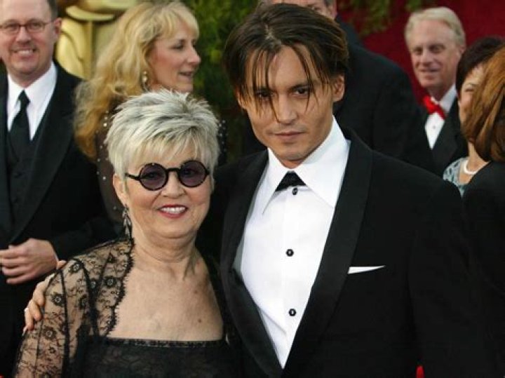 Johnny Depp and mom Betty Sue Palmer Johnny depp, Johnny, Johnny depp