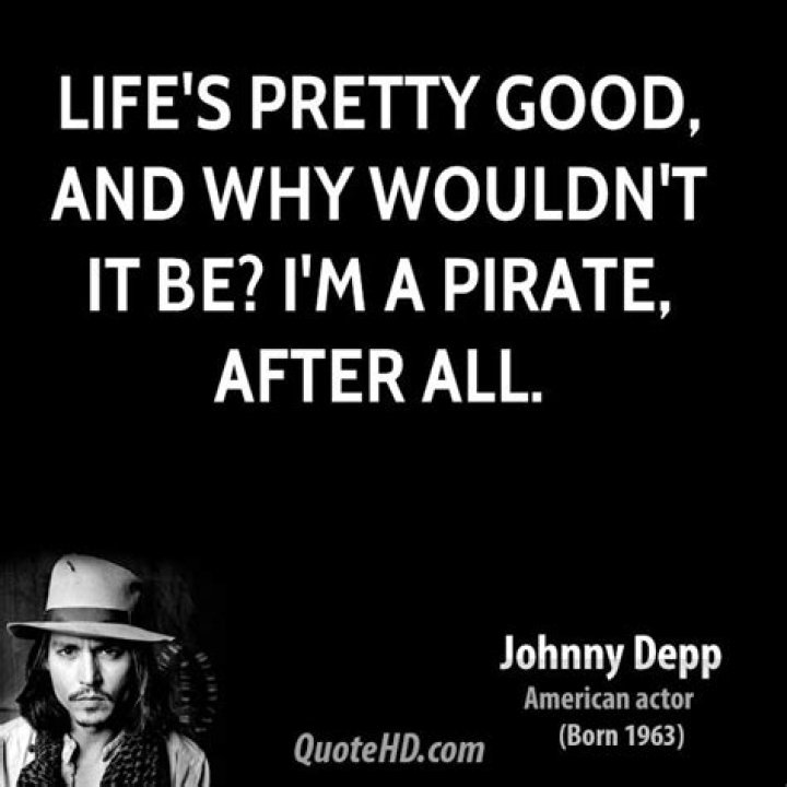 Johnny Depp Pirate Quotes. QuotesGram