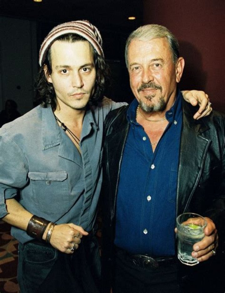 Johnny Depp with his dad John Depp. Here's Johnny !!!!!!! Pinterest