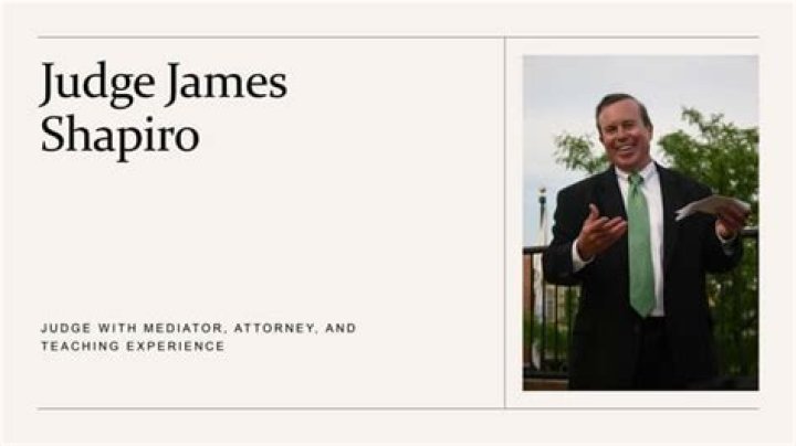 Judge James Shapiro