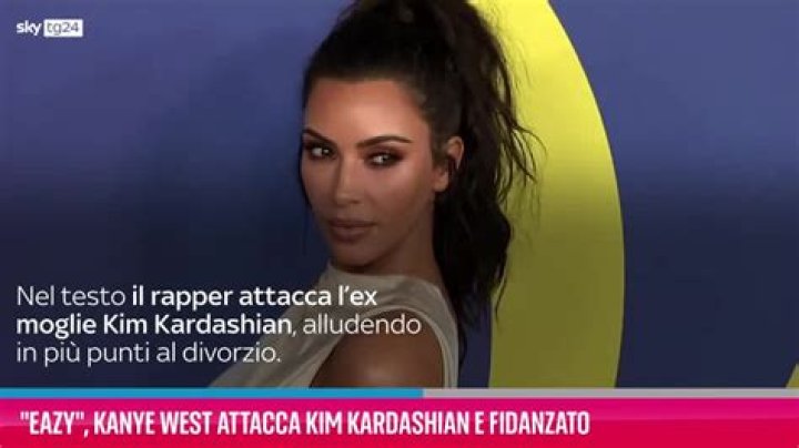 Kanye West attacca Kim Kardashian nel nuovo singolo &lsquo;Eazy&rsquo; Rolling