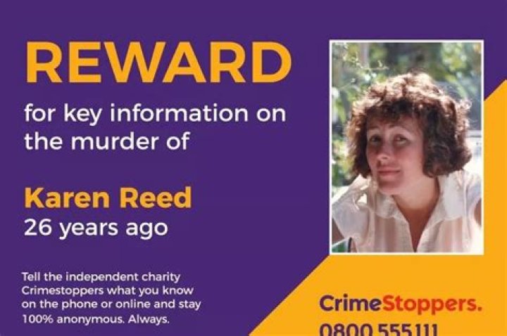Karen Reed murder investigation Crimestoppers offers &pound;10k reward for