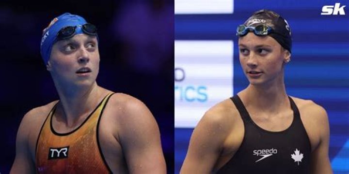 Katie Ledecky And Lewis Pugh: A Swimming Power Couple