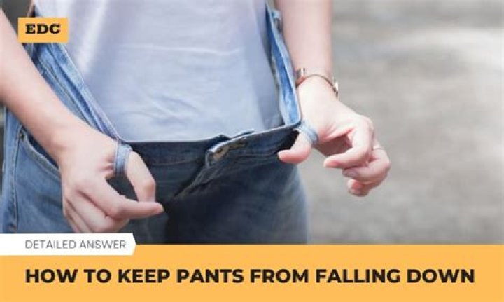 Keep Pants From Falling Down. Killer Solutions For People With Flat Butts.