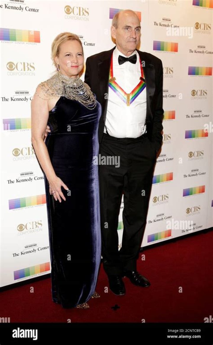 Kennedy Center Honoree musician James Taylor and his wife Caroline