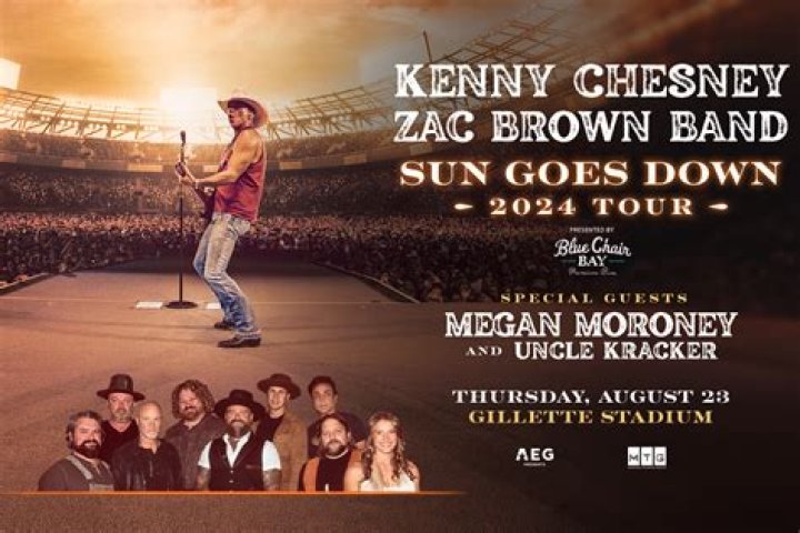 Kenny Chesney And Zac Brown Band To Embark On The Sun Goes Down 2024