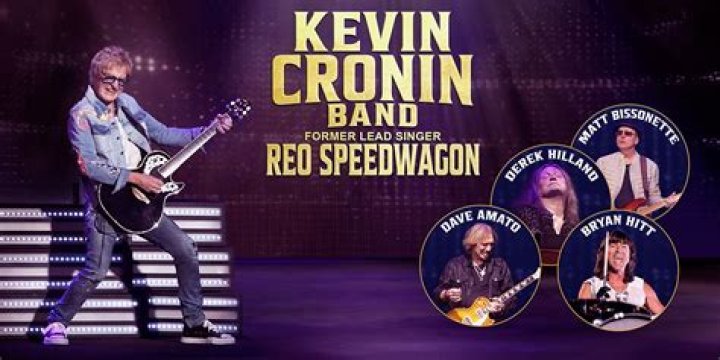 Kevin Cronin REO Speedwagon Reo speedwagon, Lead singer, Kevin