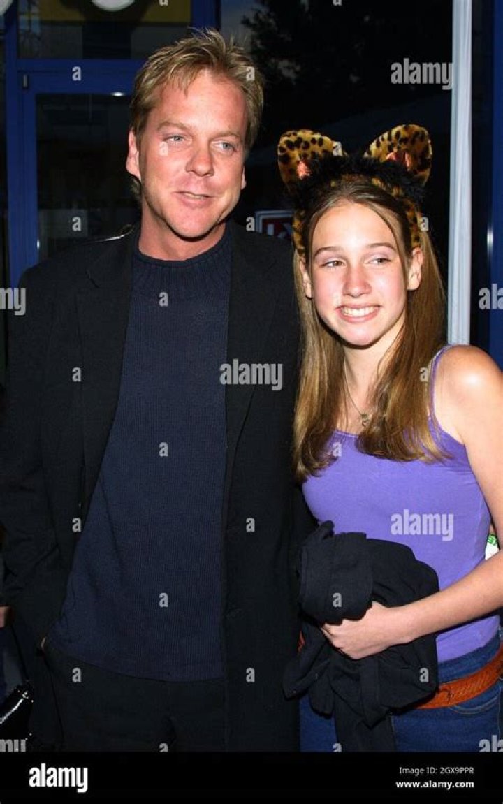Kiefer Sutherland And Daughter