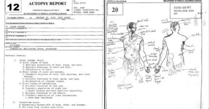 Kobe and Gianna Bryant&rsquo;s autopsy report released REVOLT