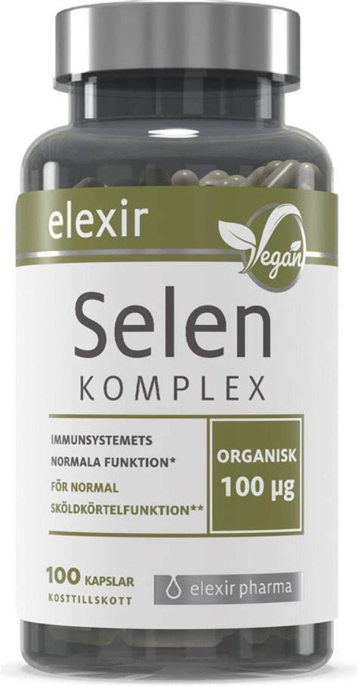 K&ouml;p Elexir Pharma Selen Komplex 100 kapslar Apohem