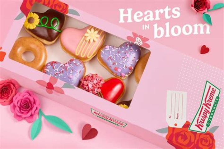 Krispy Kreme Has HeartShaped Donuts for Valentine's Day Thrillist