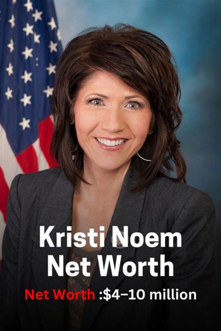 Kristi Noem Net Worth Kassidy Noem Bio Married, Husband, Kristi Noem
