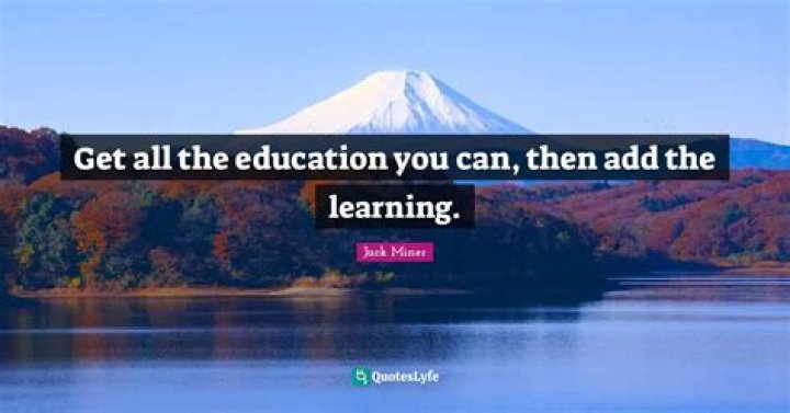 Learn From Mikey Day: Get The Education You Deserve