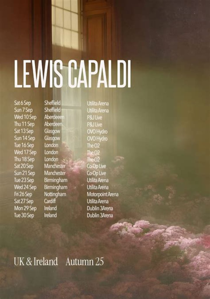Lewis Capaldi says album No2 delayed as mum keeps distracting him with