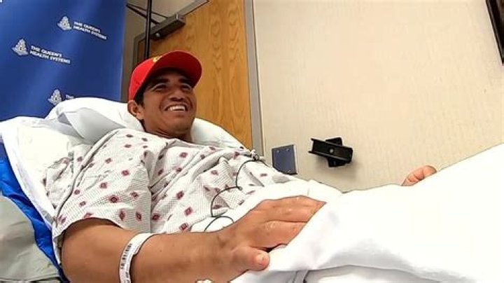 Lifeguard recovering after being bitten by shark on Hilton Head Island