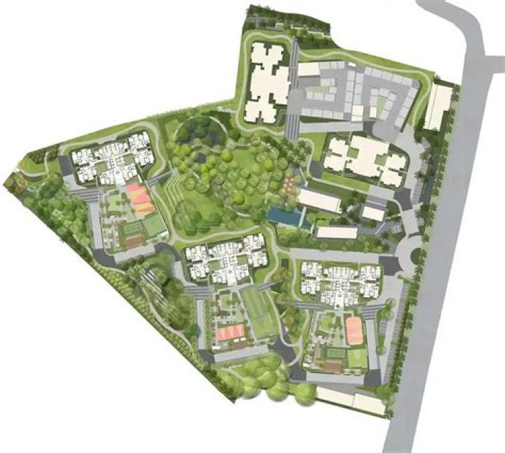 Lodha Woods Master Plan And Floor Plan For 2, 3 & 4 BHK Flats In