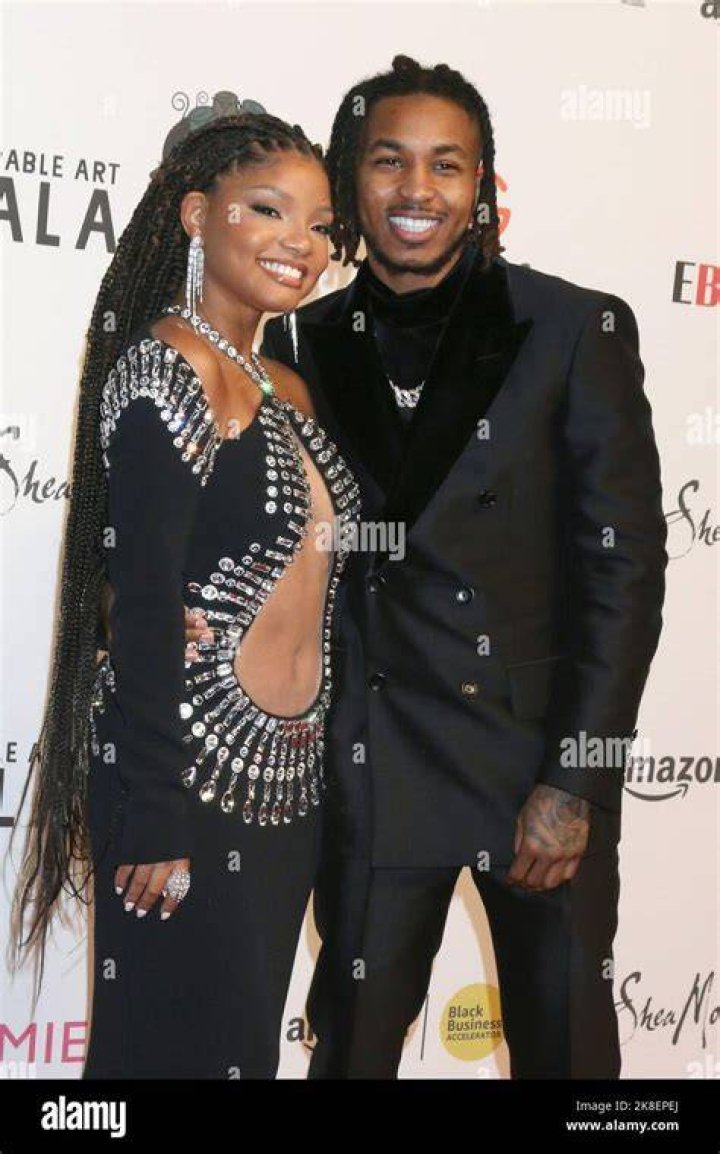 LOS ANGELES OCT 22 Halle Bailey, DDG aka Darryl Dwayne Granberry Jr