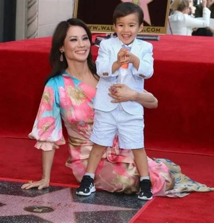 Lucy Liu and Hapa son. Scrolller