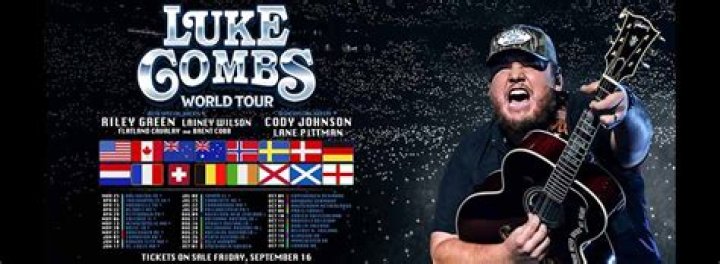 Luke Combs World Tour 2023 13 October 2023 3Arena Dublin Event