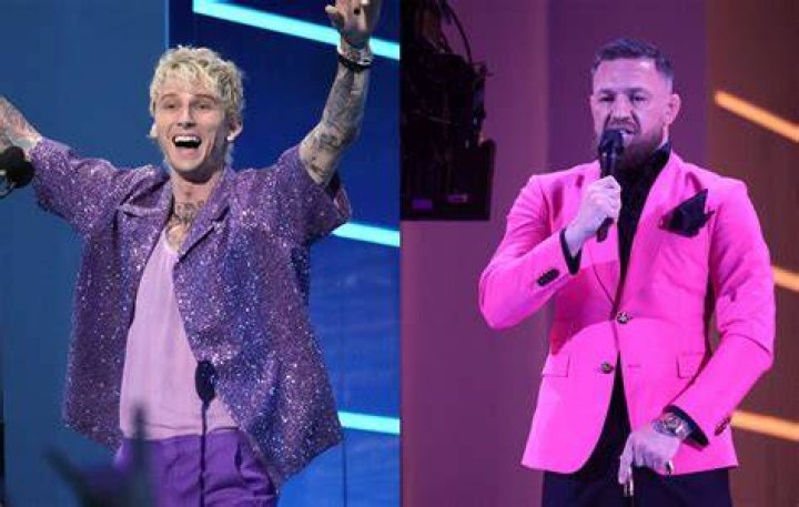 Machine Gun Kelly and Conor McGregor get into fight on VMAs red carpet